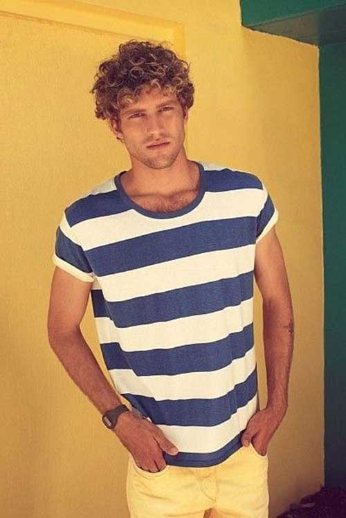 Cool Curly Hairstyles for Men