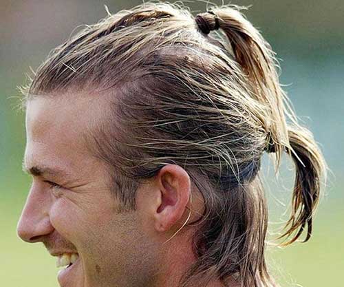 David Beckham Ponytail Hairstyles Ideas