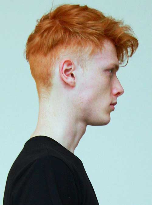 Cool Ginger Male Hairstyle