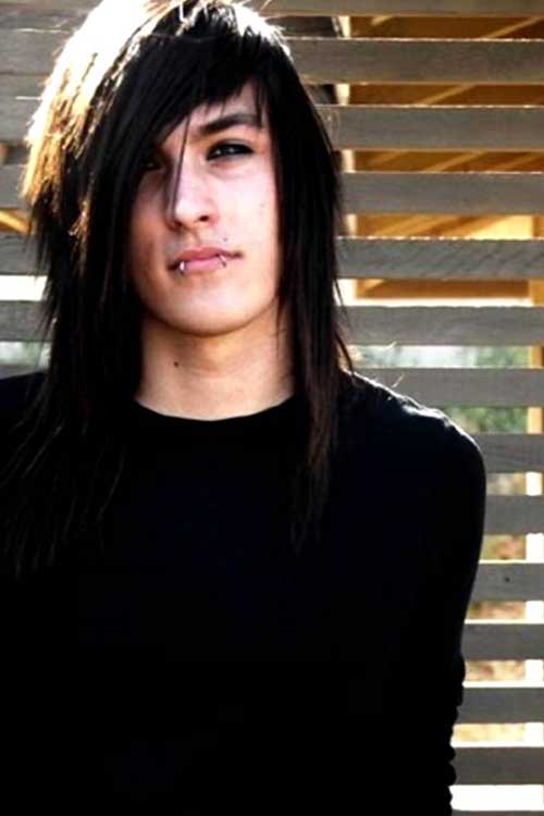 Long Emo Hairstyles for Boys