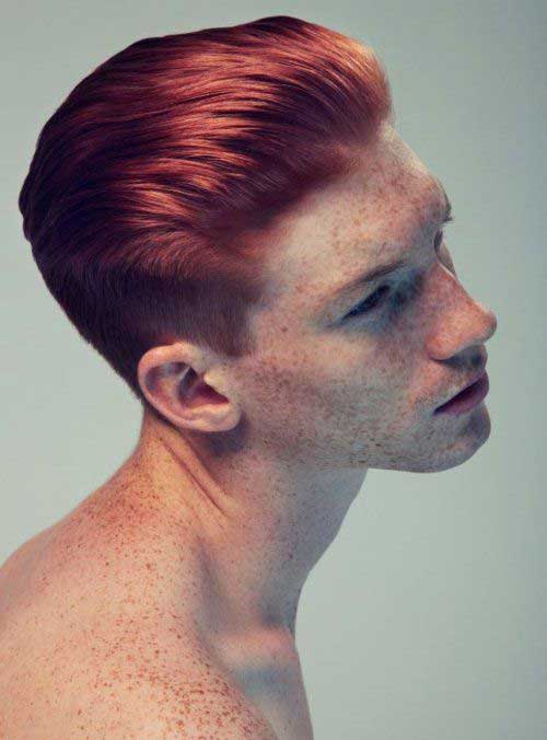 Mens Red Hair Short Back And Sides Hairstyles