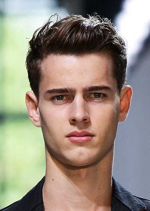 Latest Mens Thick Simple Hairstyles