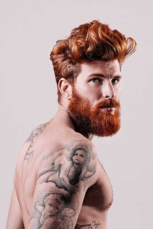Best Mens Ginger Hairstyles 2016