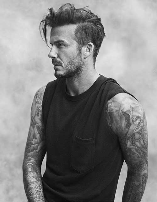 David Beckham Hairstyles 2015-2016