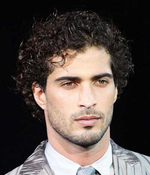 Best Mens Dark Hairstyles for Thick Curly Hair