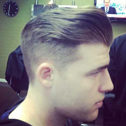 Mens Rockabilly Short Back and Sides Hair Cuts