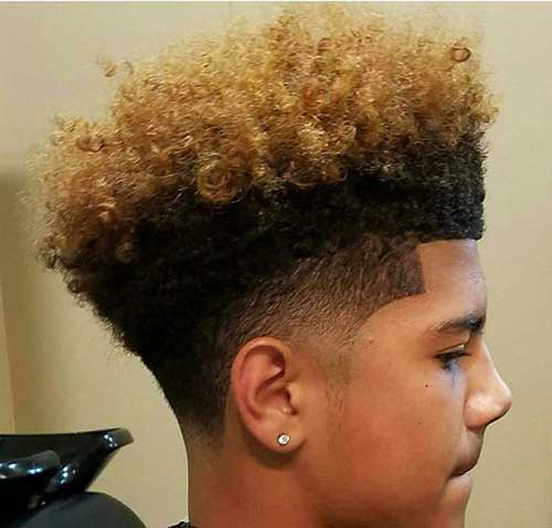 16.Black Male Hairstyle