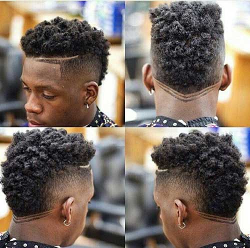 Afro Hairstyles Mens Short