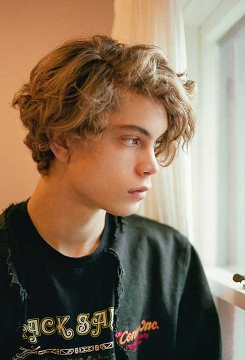 Curly Hair Styles for Men-14