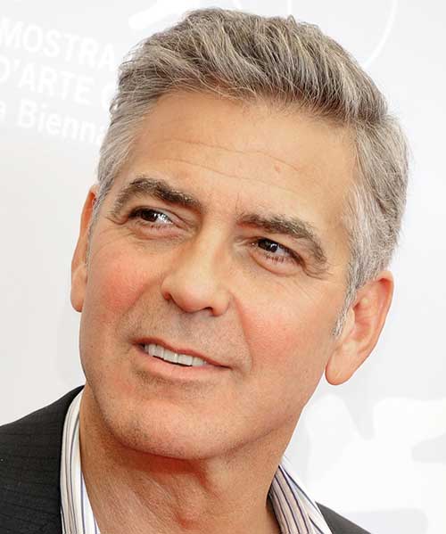 George Clooney Hairstyles-14