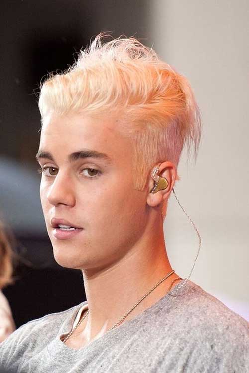 Justin Bieber Blonde Hair -12