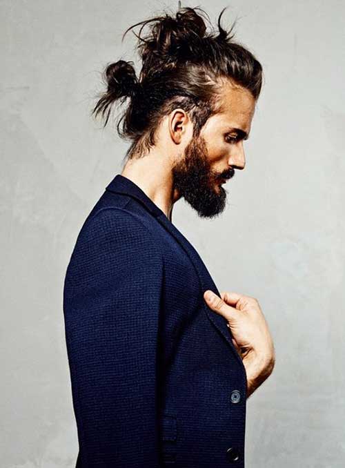 Hairstyles for Men with Long Hair-7