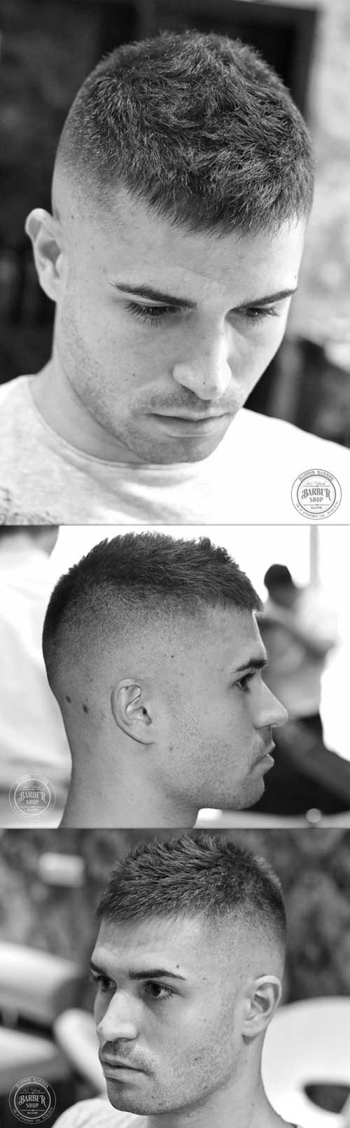 Army Short Haircuts for Men-13