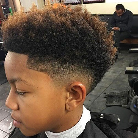 Black Boy Haircut, Fade Black Afro Haircut