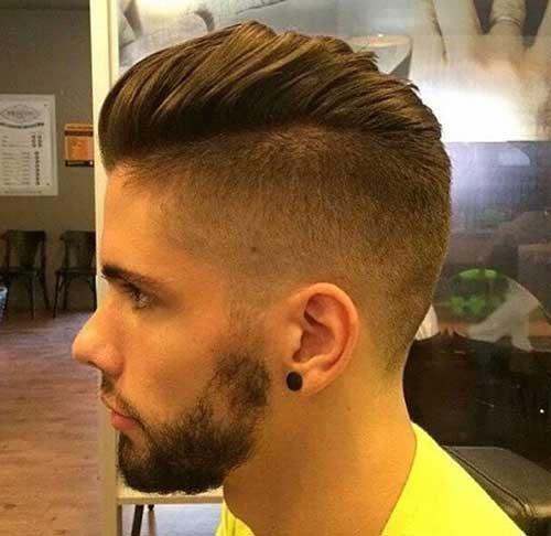 Back View of Short Haircuts for Men-7
