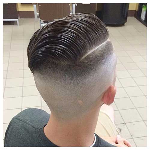 Back View of Short Haircuts for Men-8