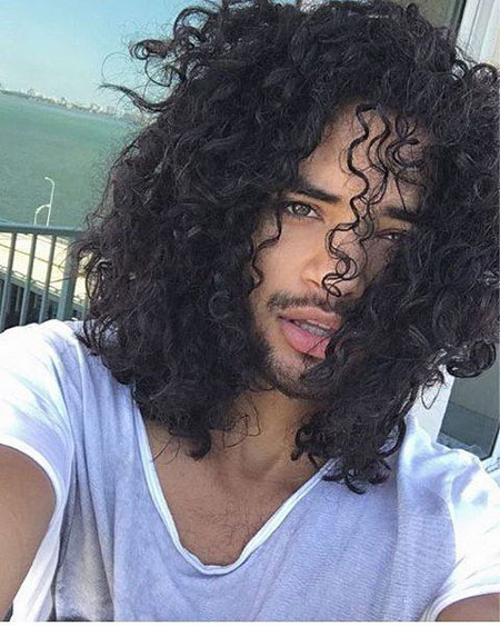 Curly Long Hair Cachos