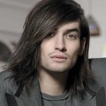 Mens long straight hairstyles 2013