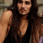 Very long hairstyles for men