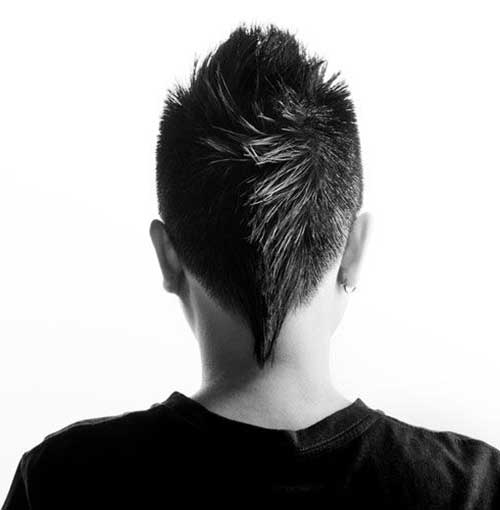 Indian Undercut Hairstyle For Men Back View