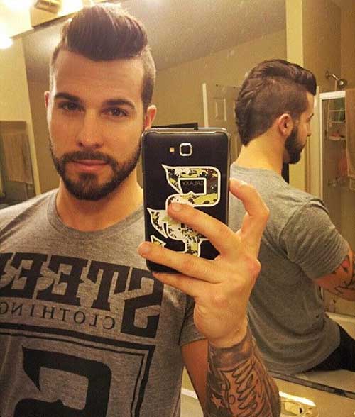 Cool Mens Shaved Sides Hairstyles