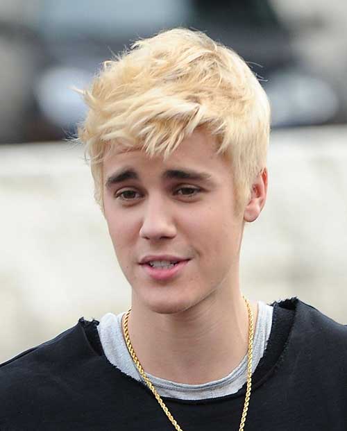 Justin Bieber Blond Hair Dye