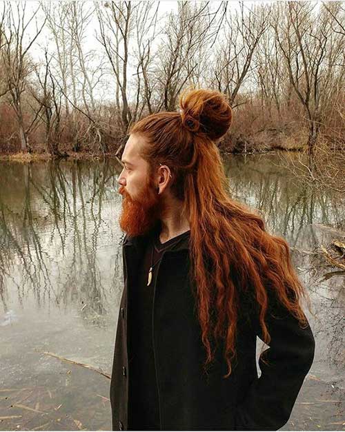 Long Beard and Long Hairstyles-6
