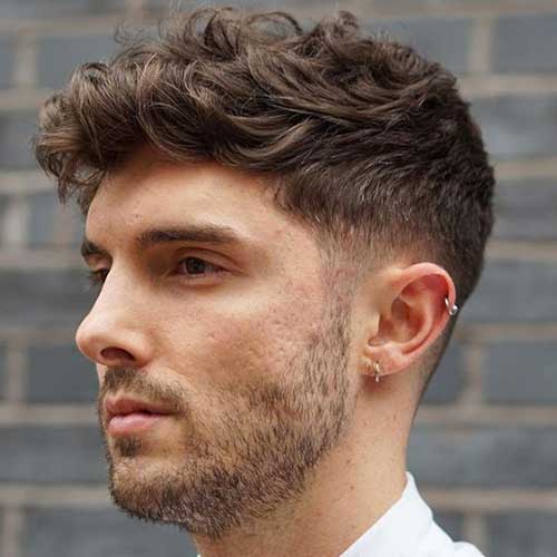 Short Haircuts for Men with Curly Hair