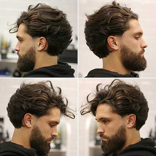 Medium Length Hairstyles Men-16