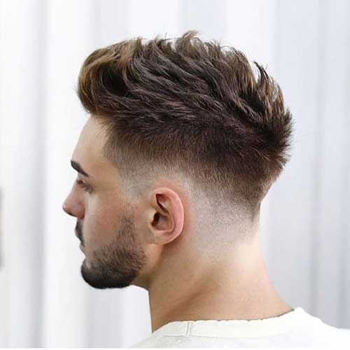 Mens Haircut Back View-6