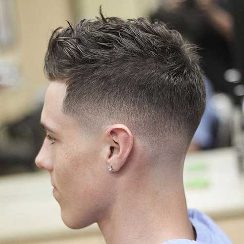 Mens Haircut Back View-9