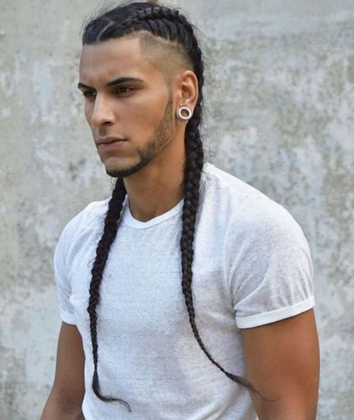 20 Classy Two Braids Hairstyles Men The Best Mens