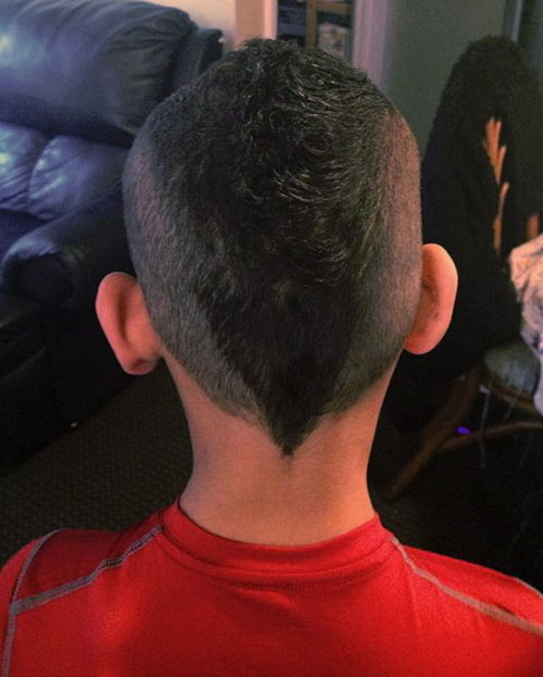 Mohawk Fade Style For Kids