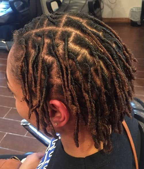 Dread Styles For Short Dreads Male