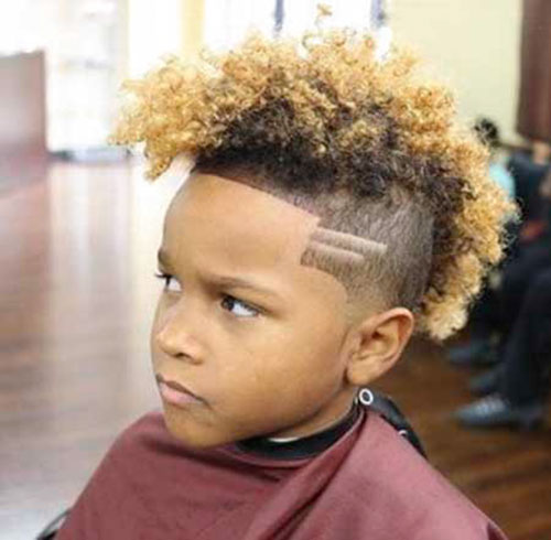Mohawk Fade Style For Kids