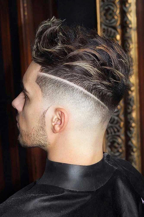 Taper Fohawk Hairstyle